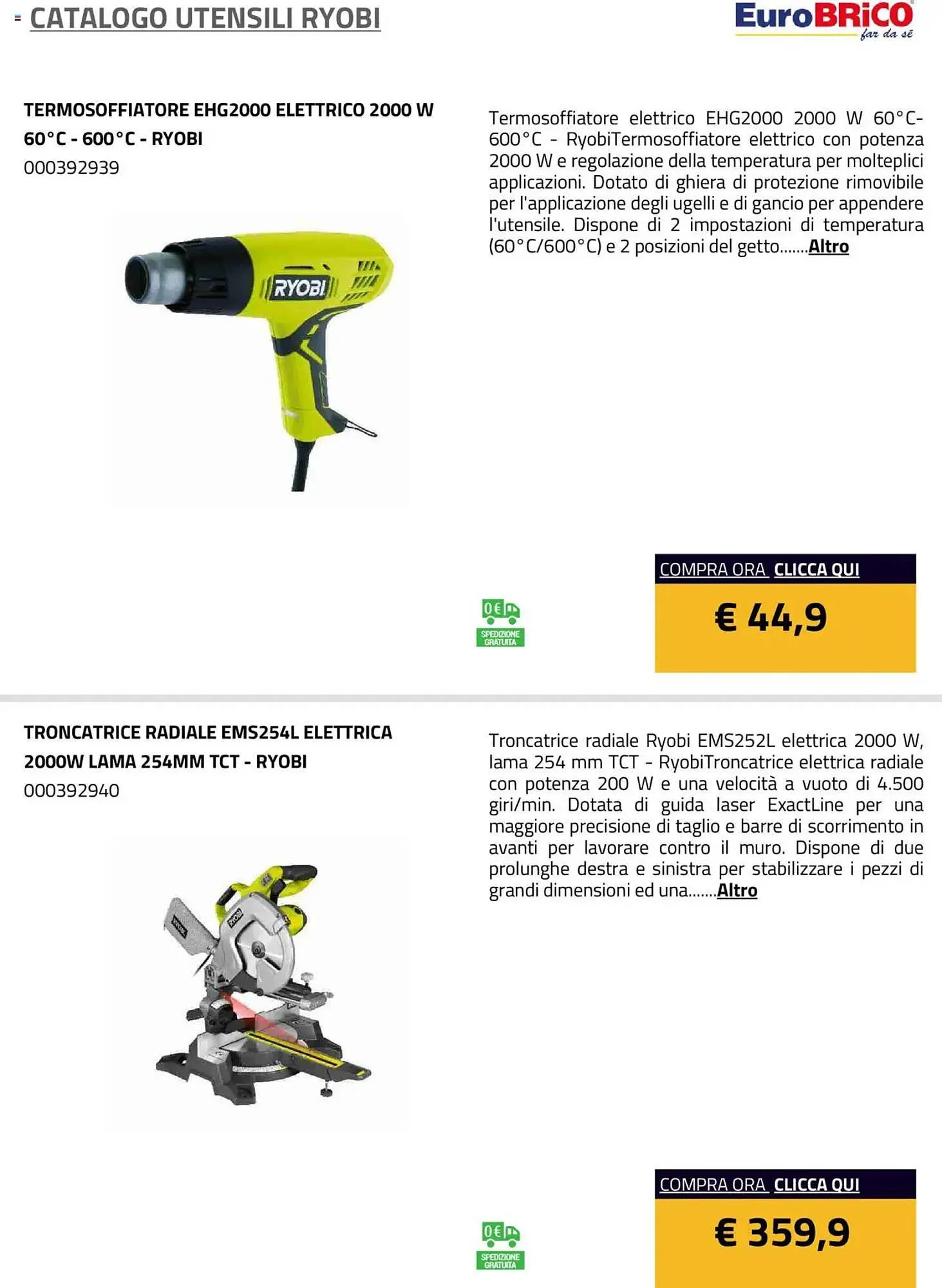 Volantino Eurobrico da 23 luglio a 31 dicembre di 2025 - Pagina del volantino 21