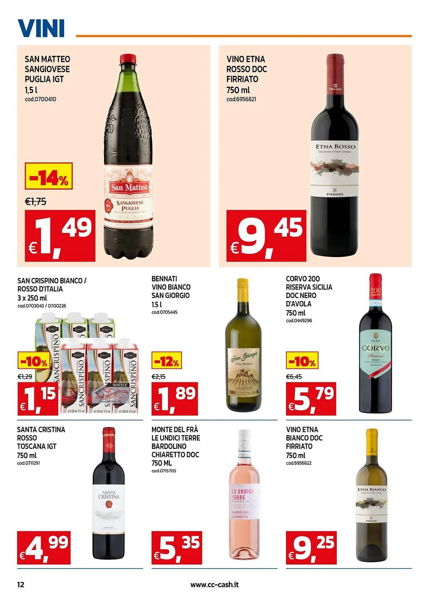 Volantino C+C Italmarket da 20 ottobre a 2 novembre di 2025 - Pagina del volantino 12