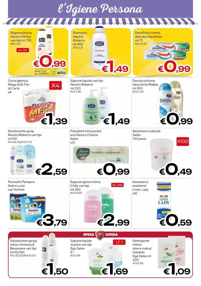 Corsa alla scorta da 8 aprile a 23 aprile di 2025 - Pagina del volantino 18