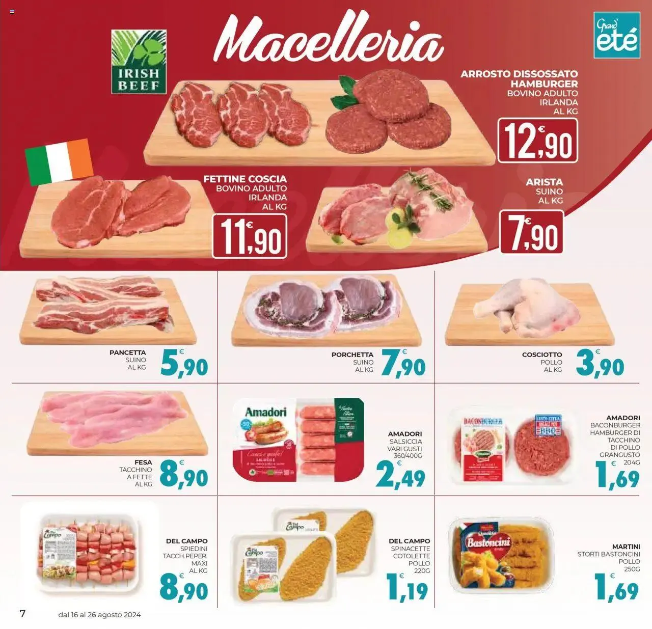 Volantino Eté - Grandeté da 16 agosto a 26 agosto di 2024 - Pagina del volantino 7