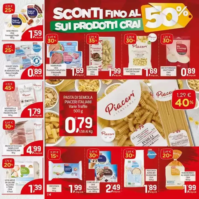 Sconti fino al 50% da 22 aprile a 1 maggio di 2025 - Pagina del volantino 2