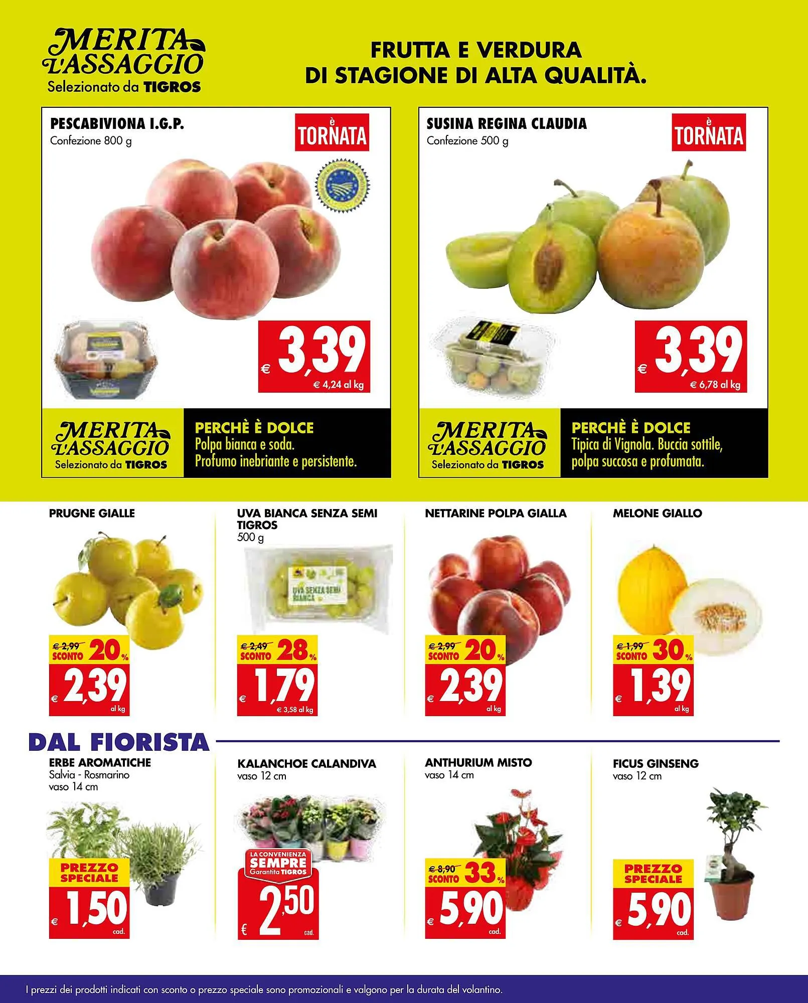 Volantino Tigros da 9 agosto a 22 agosto di 2023 - Pagina del volantino 6