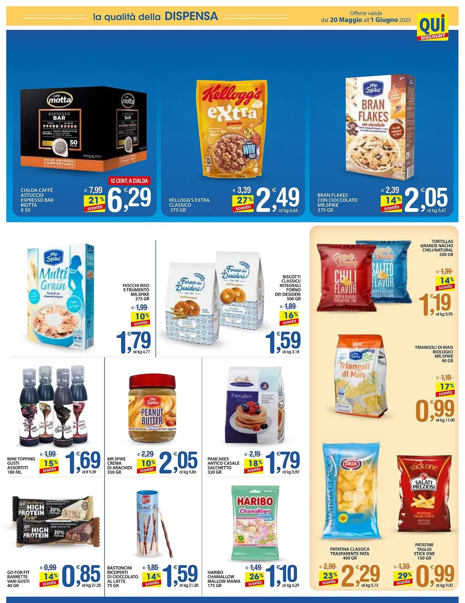Volantino Qui Discount da 20 maggio a 1 giugno di 2025 - Pagina del volantino 5