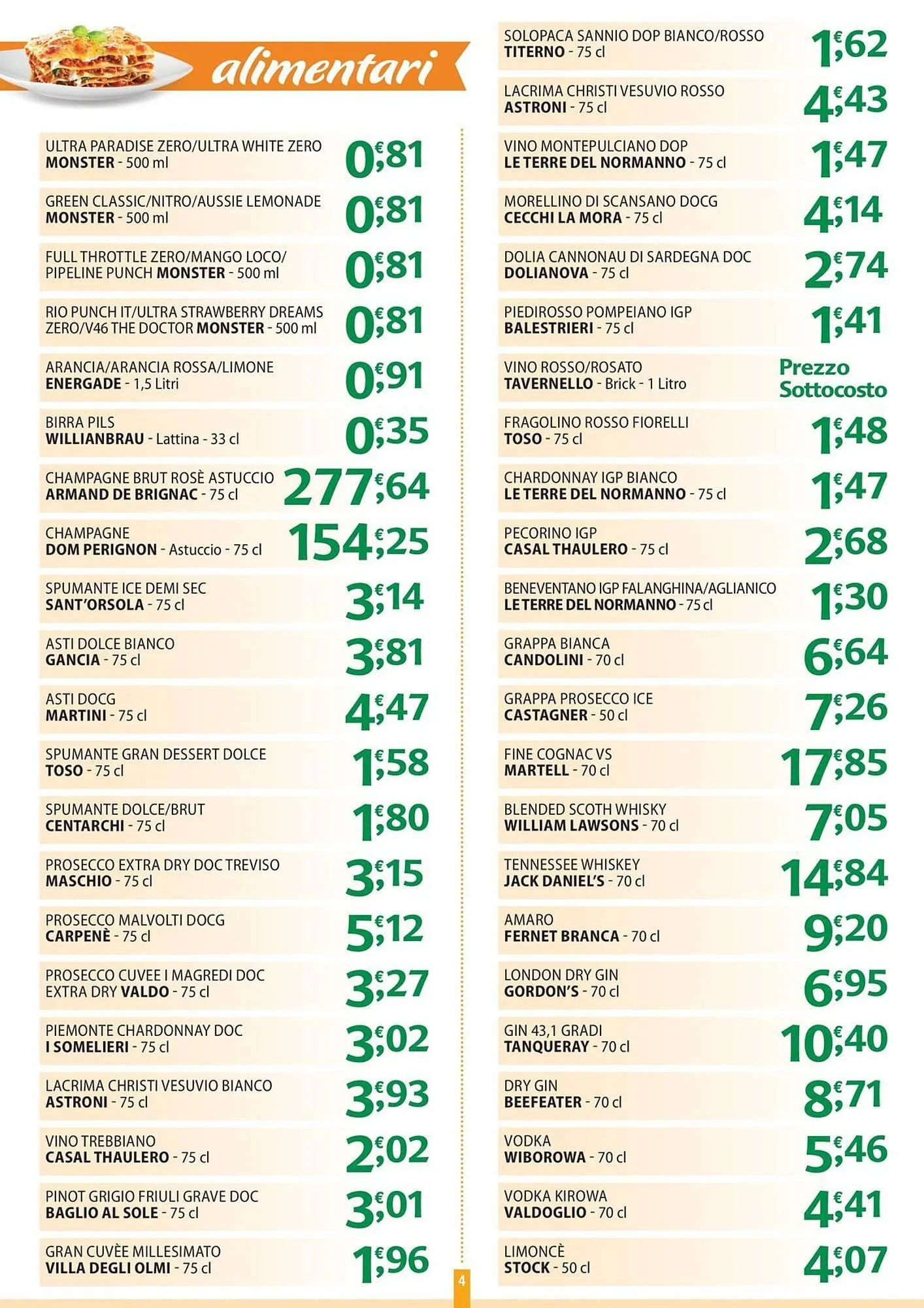 Volantino Gambardella Cash da 15 dicembre a 3 gennaio di 2026 - Pagina del volantino 4
