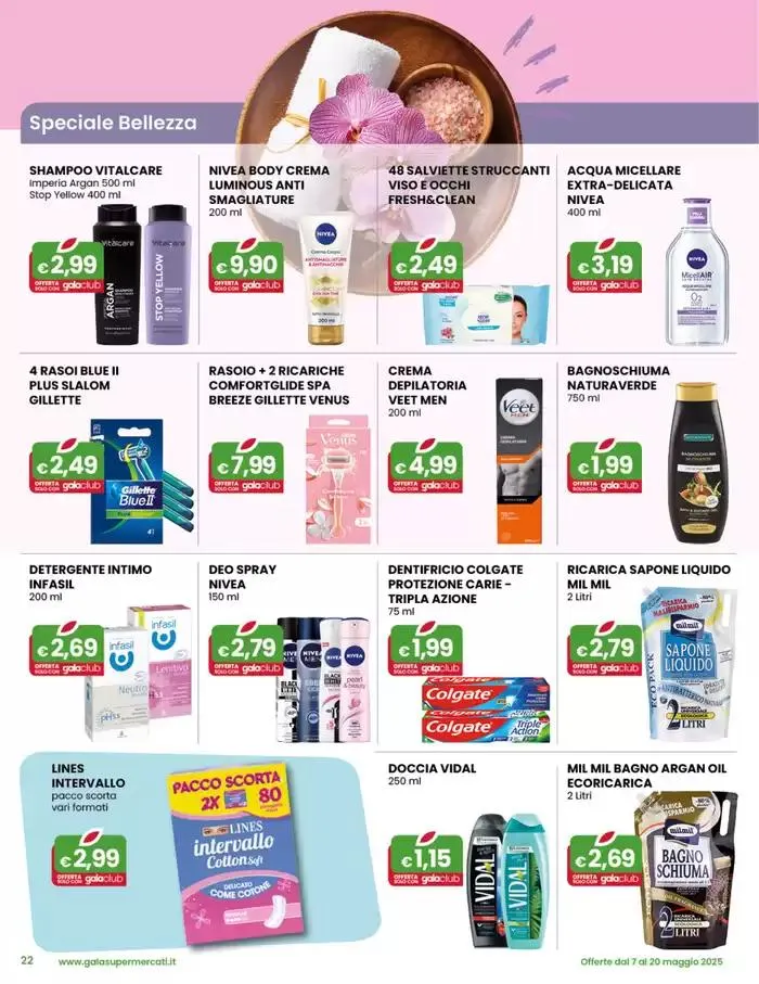 Sottocosto da 7 maggio a 20 maggio di 2025 - Pagina del volantino 22