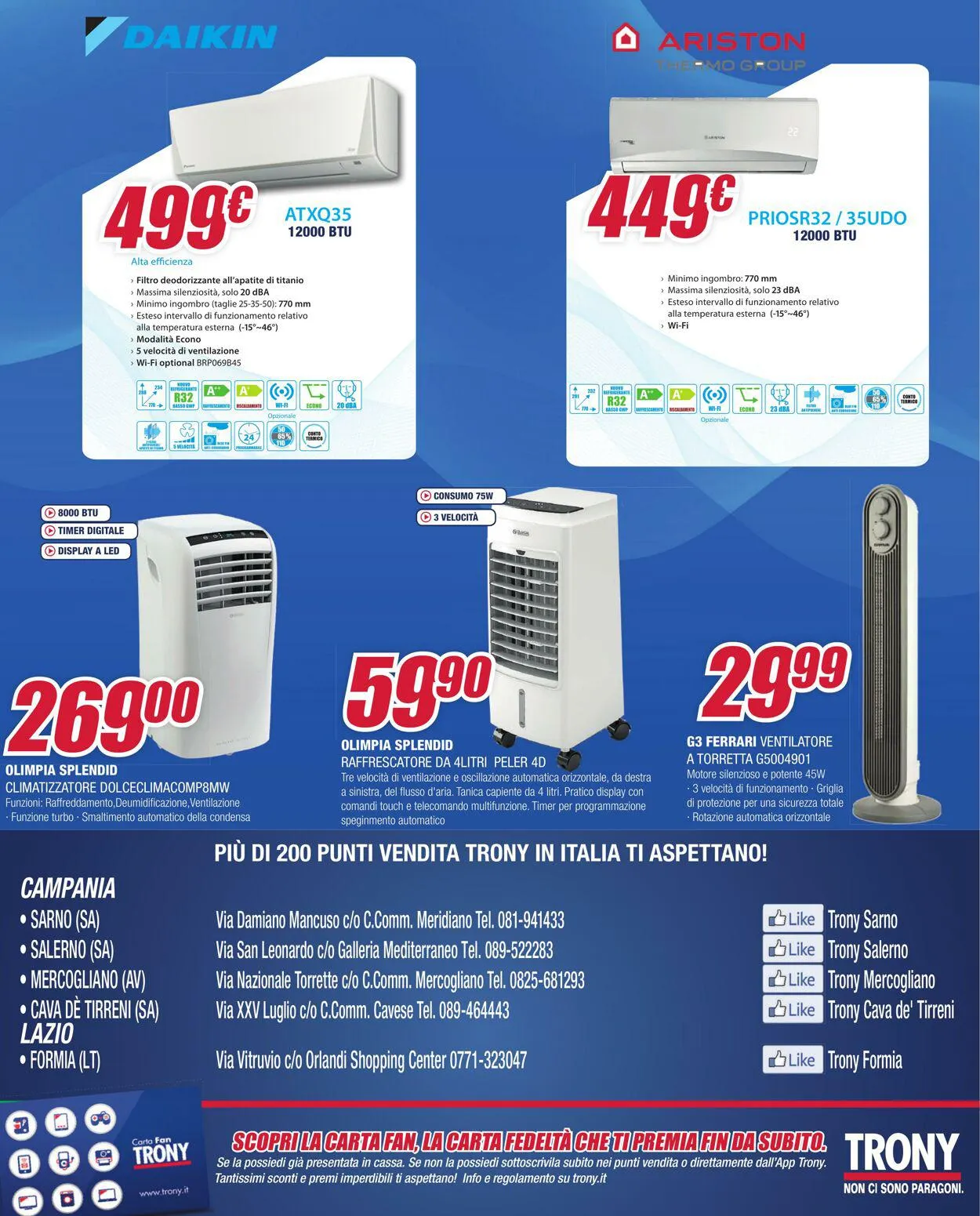 Trony - Napoli Volantino attuale da 20 luglio a 6 agosto di 2023 - Pagina del volantino 16