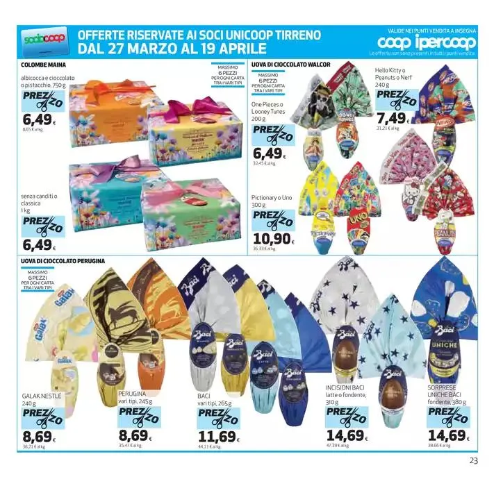 Sconti 30% 40% 50% da 27 marzo a 9 aprile di 2025 - Pagina del volantino 23