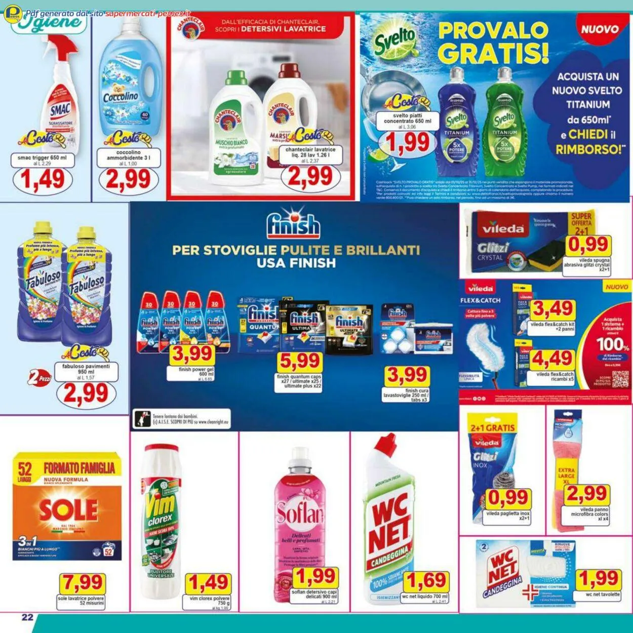 Pewex Volantino attuale da 9 dicembre a 23 dicembre di 2025 - Pagina del volantino 22