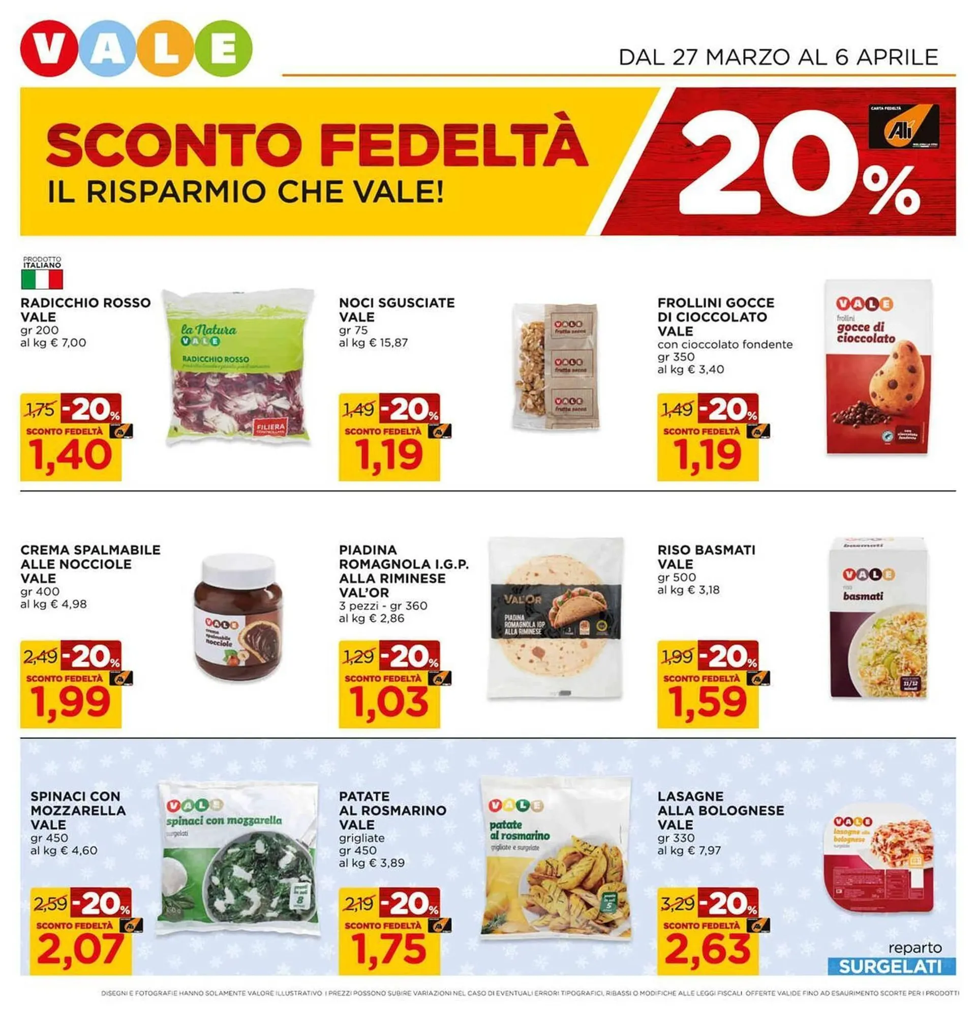 Volantino Alì Supermercati da 27 marzo a 6 aprile di 2025 - Pagina del volantino 12