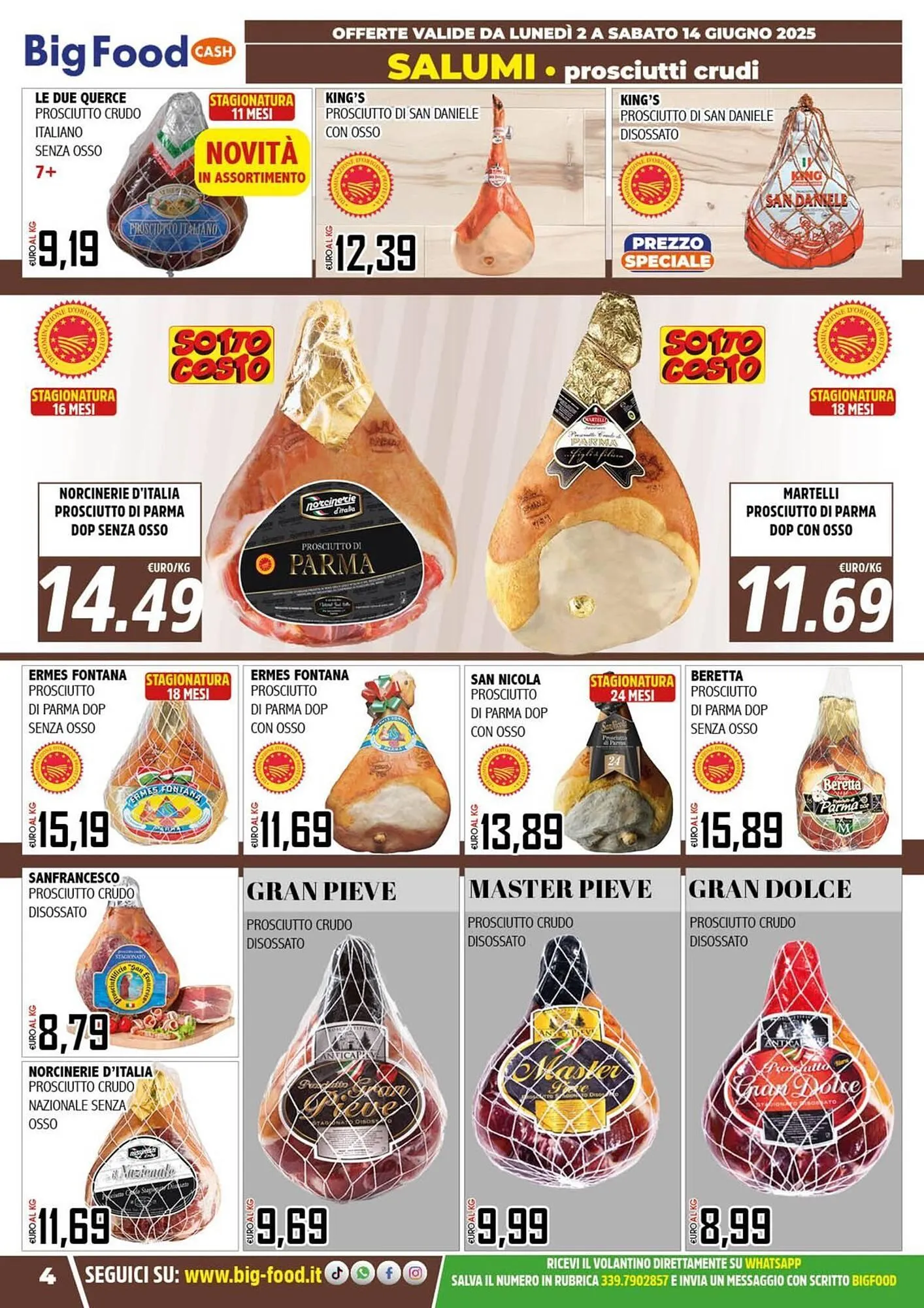 Volantino Big Food da 2 giugno a 14 giugno di 2025 - Pagina del volantino 4