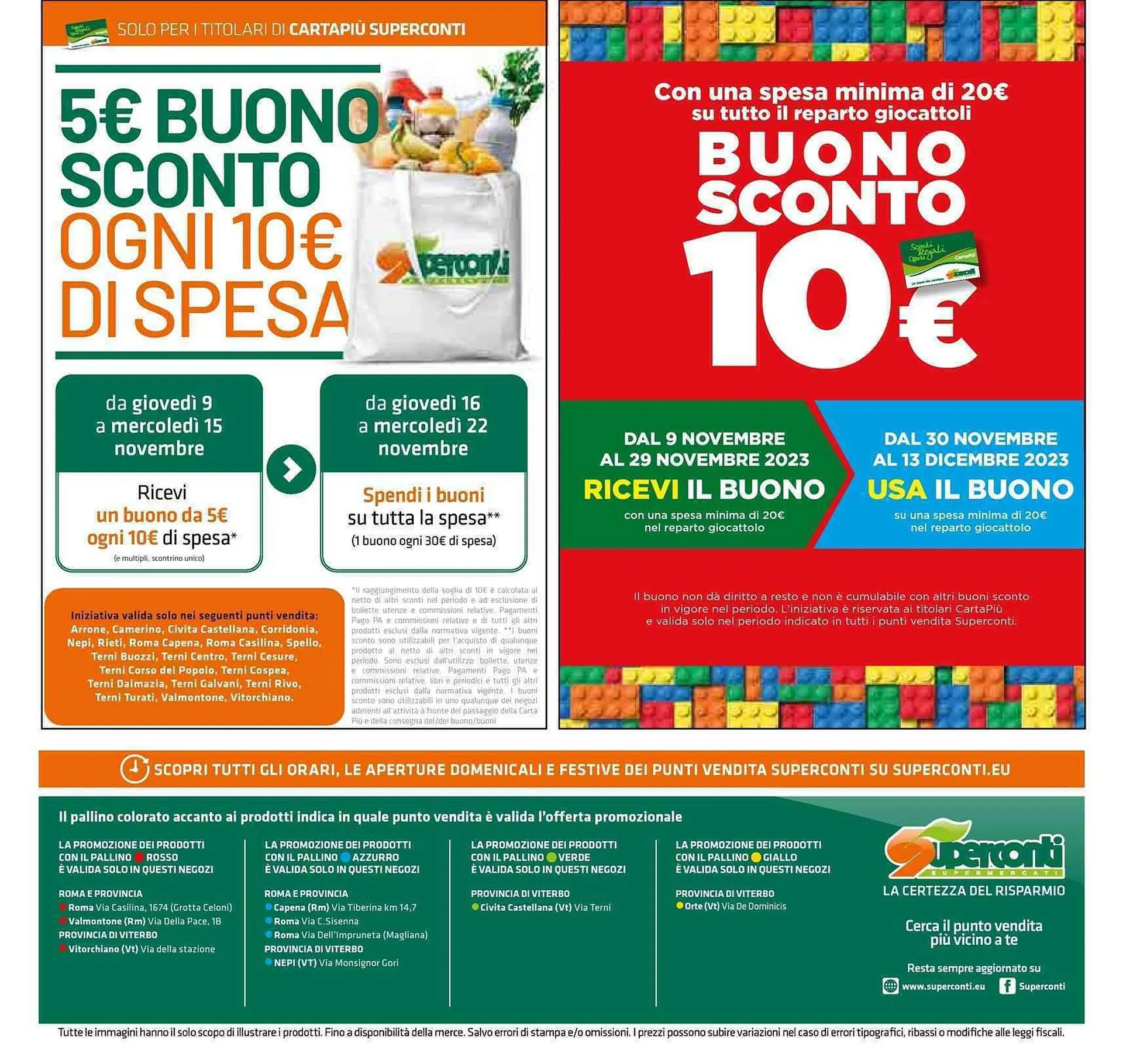 Volantino Superconti da 9 novembre a 22 novembre di 2023 - Pagina del volantino 20