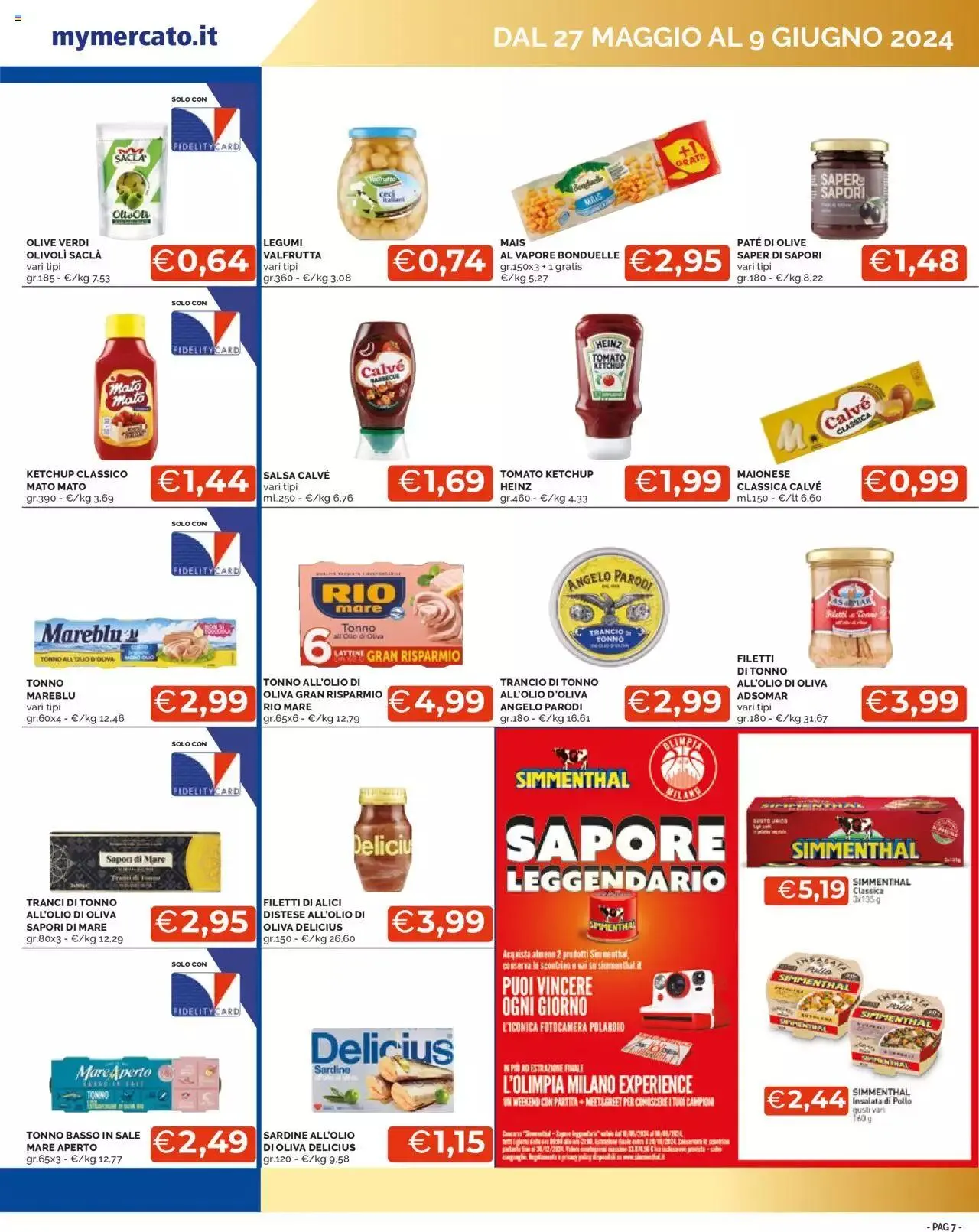 Volantino Mercatò da 27 maggio a 9 giugno di 2024 - Pagina del volantino 7