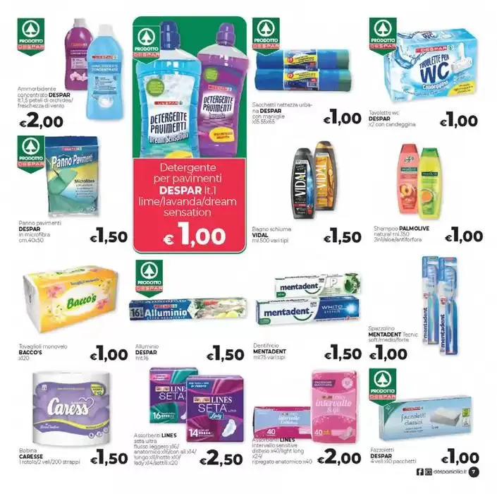 Piccoli prezzi, mega risparmio da 28 novembre a 8 dicembre di 2024 - Pagina del volantino 7