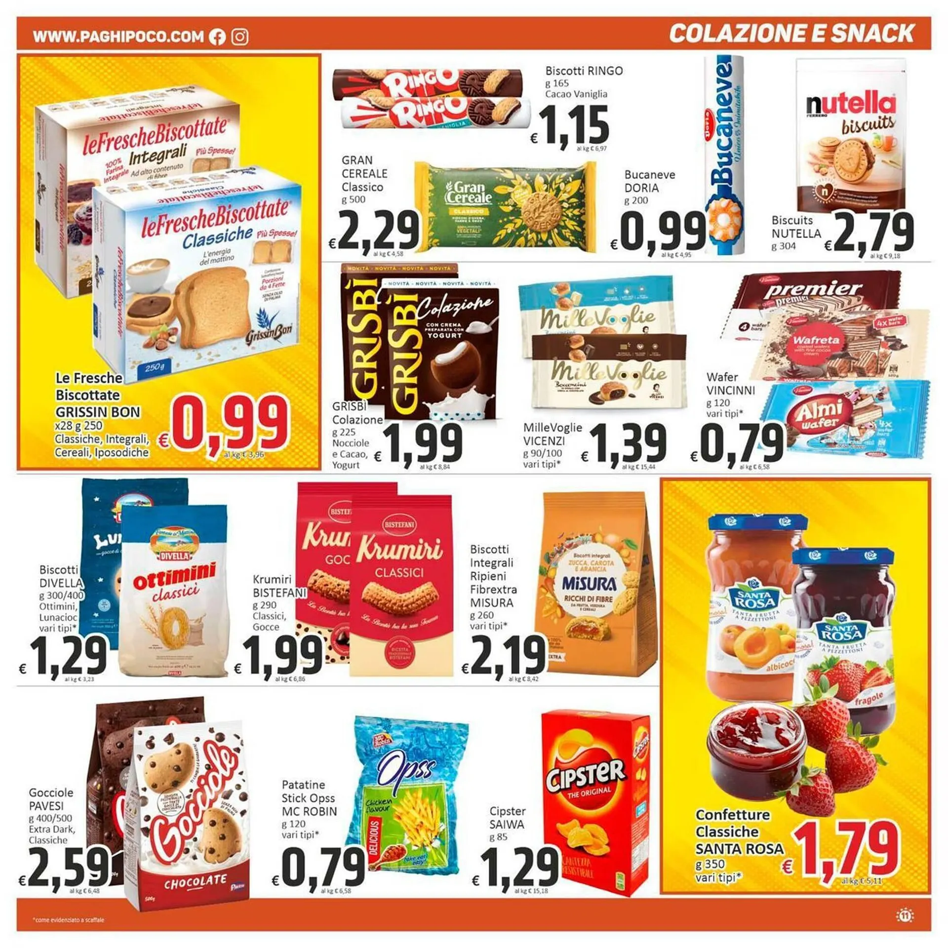 Volantino Paghi Poco da 21 ottobre a 30 ottobre di 2025 - Pagina del volantino 11