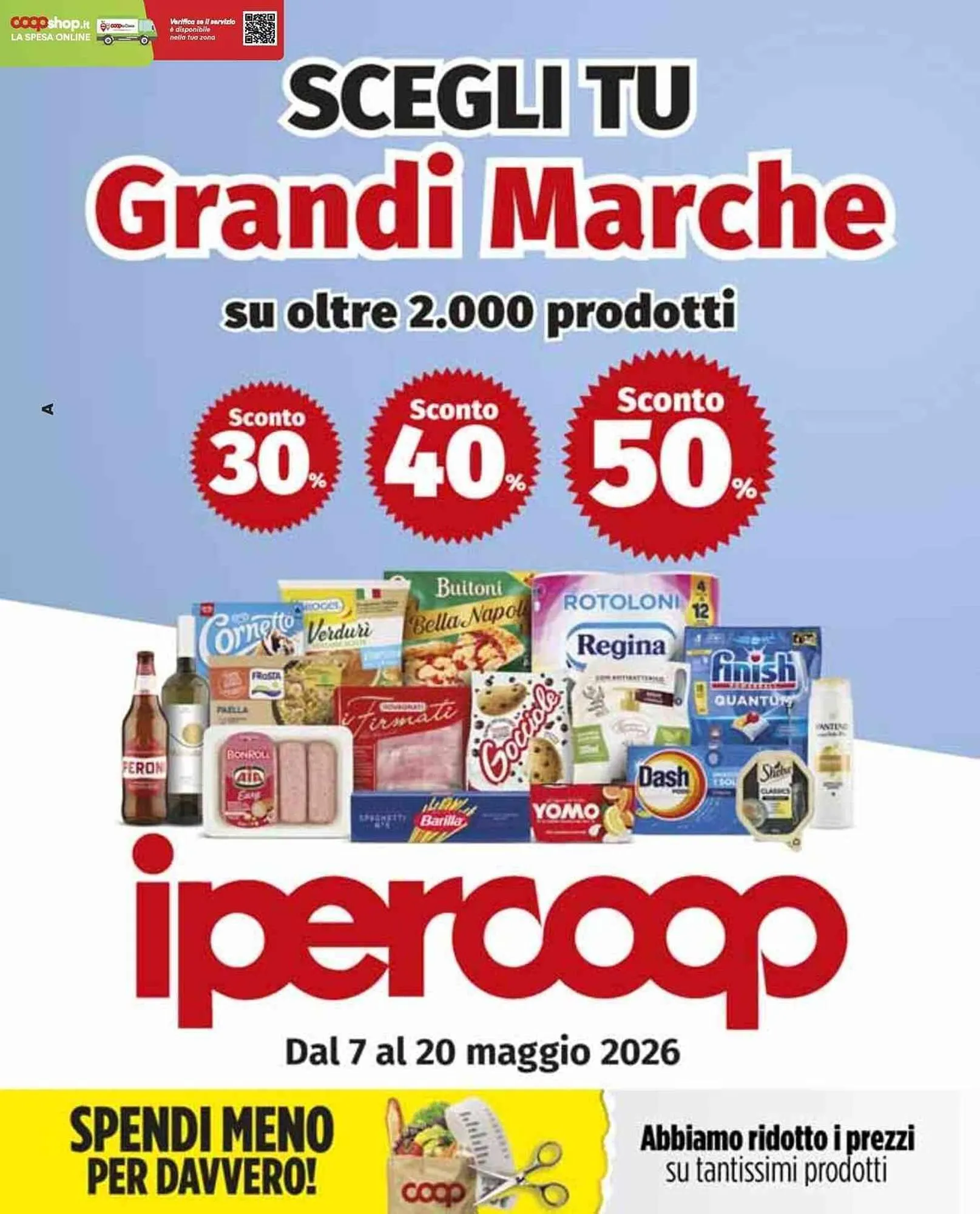 Volantino Ipercoop da 7 maggio a 20 maggio di 2026 - Pagina del volantino 1