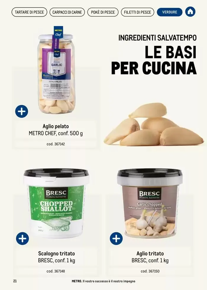 Catalogo Pronti all’uso da 2 gennaio a 30 aprile di 2025 - Pagina del volantino 21