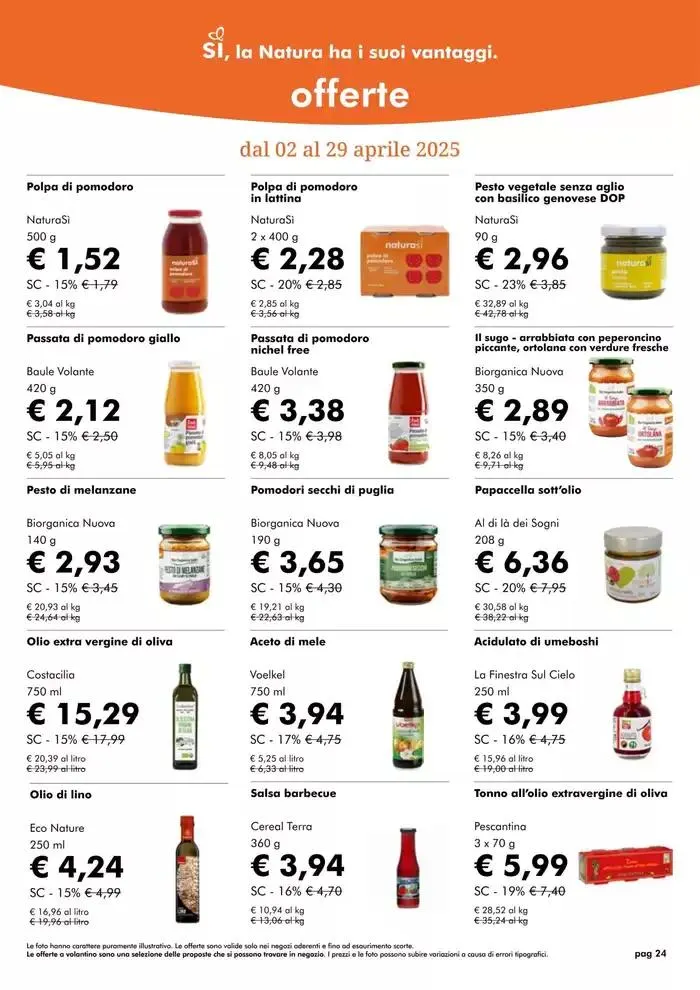 Offerte Aprile 2025 da 1 aprile a 30 aprile di 2025 - Pagina del volantino 24