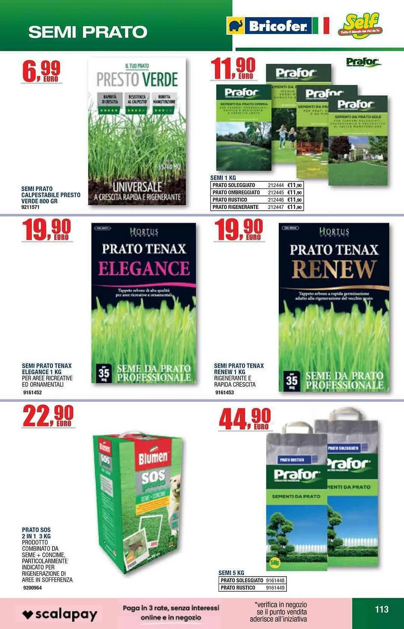 Volantino Self da 9 giugno a 31 agosto di 2025 - Pagina del volantino 113