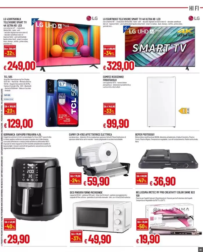 GRANDI MARCHE A PICCOLI PREZZI da 22 aprile a 7 maggio di 2025 - Pagina del volantino 23