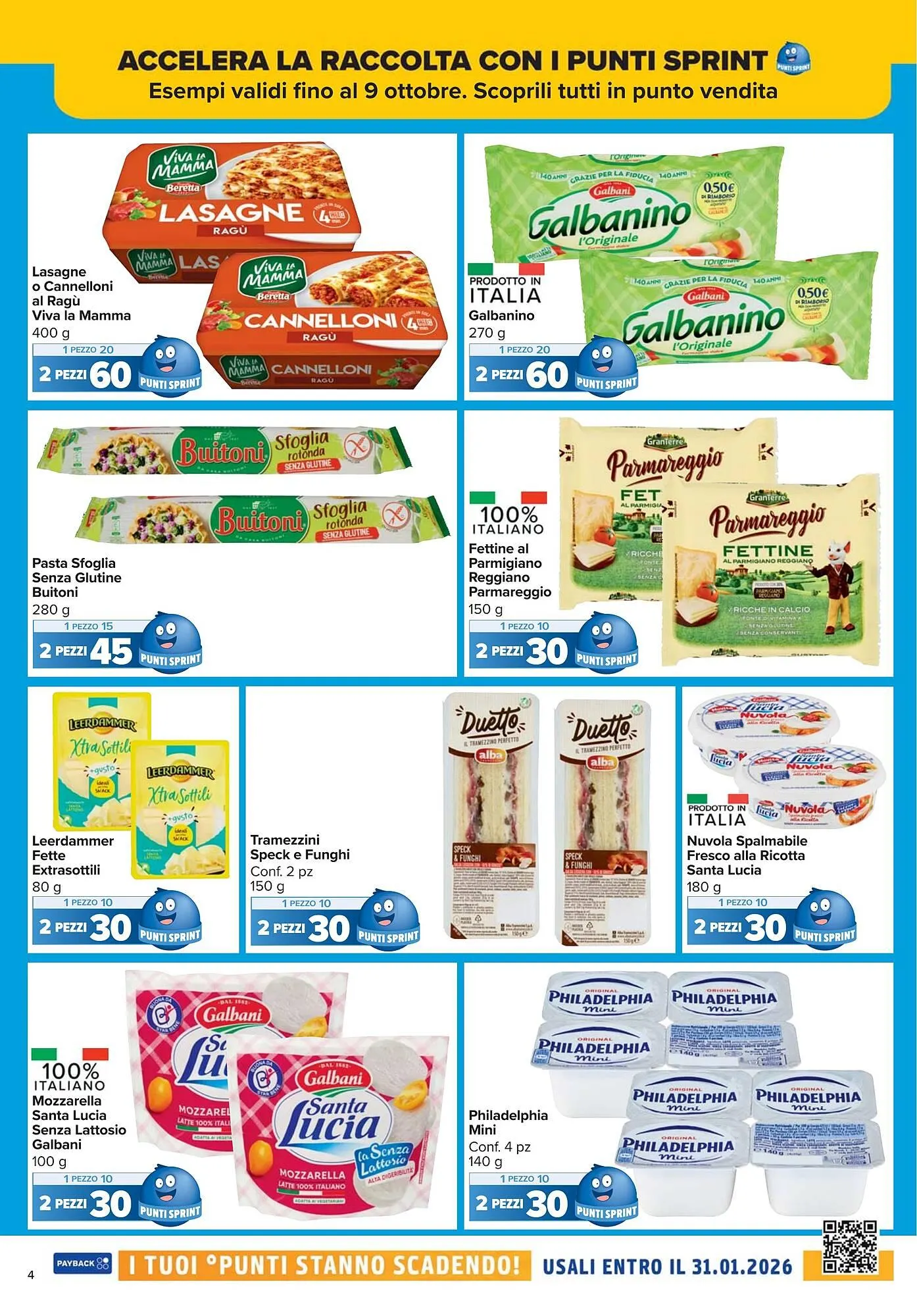 Volantino Carrefour Market da 26 settembre a 9 ottobre di 2025 - Pagina del volantino 4