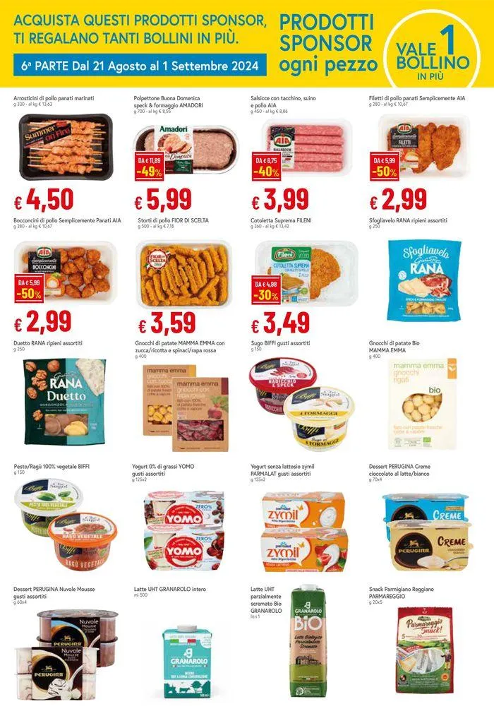 Raccolta Bollini da 21 agosto a 1 settembre di 2024 - Pagina del volantino 3