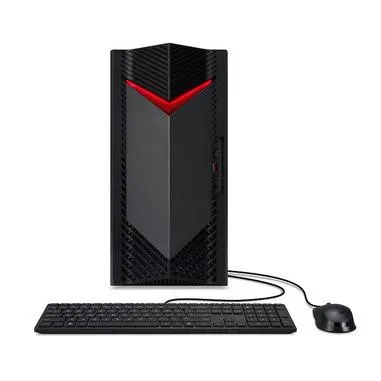 Acer NITRO 50 N50-650 Tower Intel® Core™ i7 i7-13700F 16 GB DDR4-SDRAM 1,02 TB SSD NVIDIA GeForce RTX 4060 Ti Windows 11 Home PC Nero