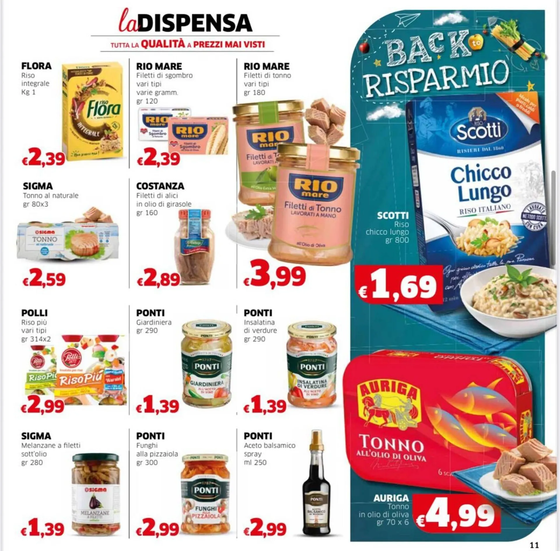 Volantino Mercati Alimentari da 28 agosto a 10 settembre di 2025 - Pagina del volantino 11