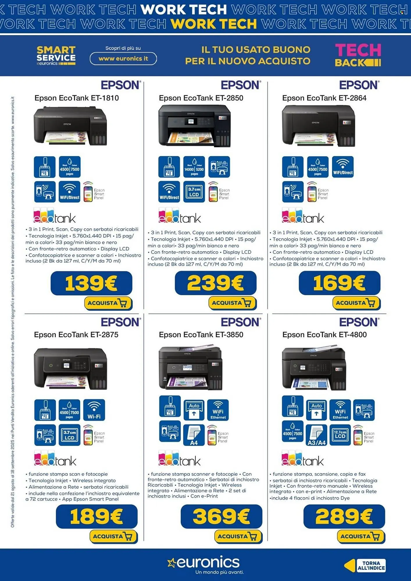 Volantino Euronics da 21 agosto a 18 settembre di 2025 - Pagina del volantino 11