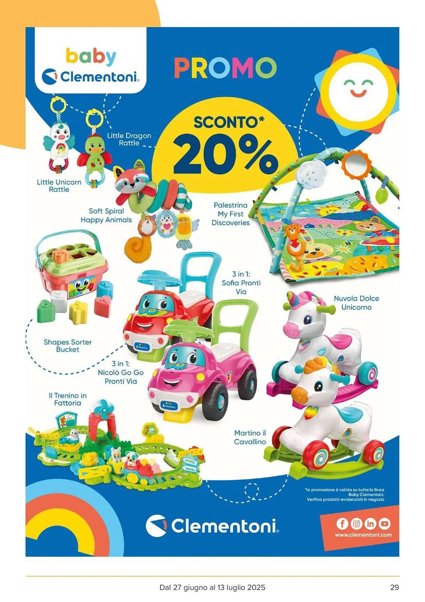 Volantino Io Bimbo da 27 giugno a 13 luglio di 2025 - Pagina del volantino 29