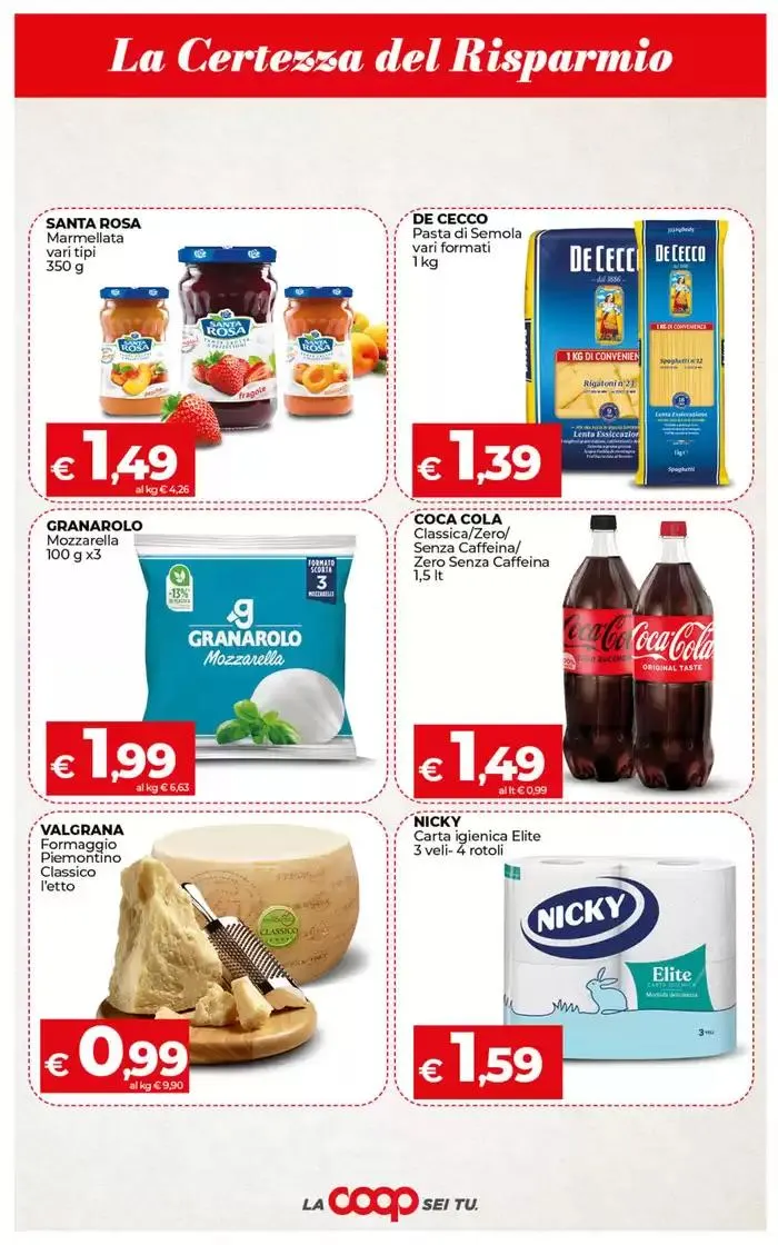 La Certesza del Risparmio da 21 marzo a 31 marzo di 2025 - Pagina del volantino 4