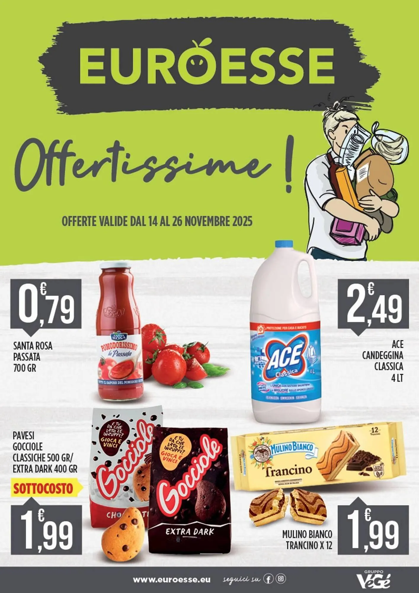 Volantino Euroesse da 14 novembre a 26 novembre di 2025 - Pagina del volantino 1