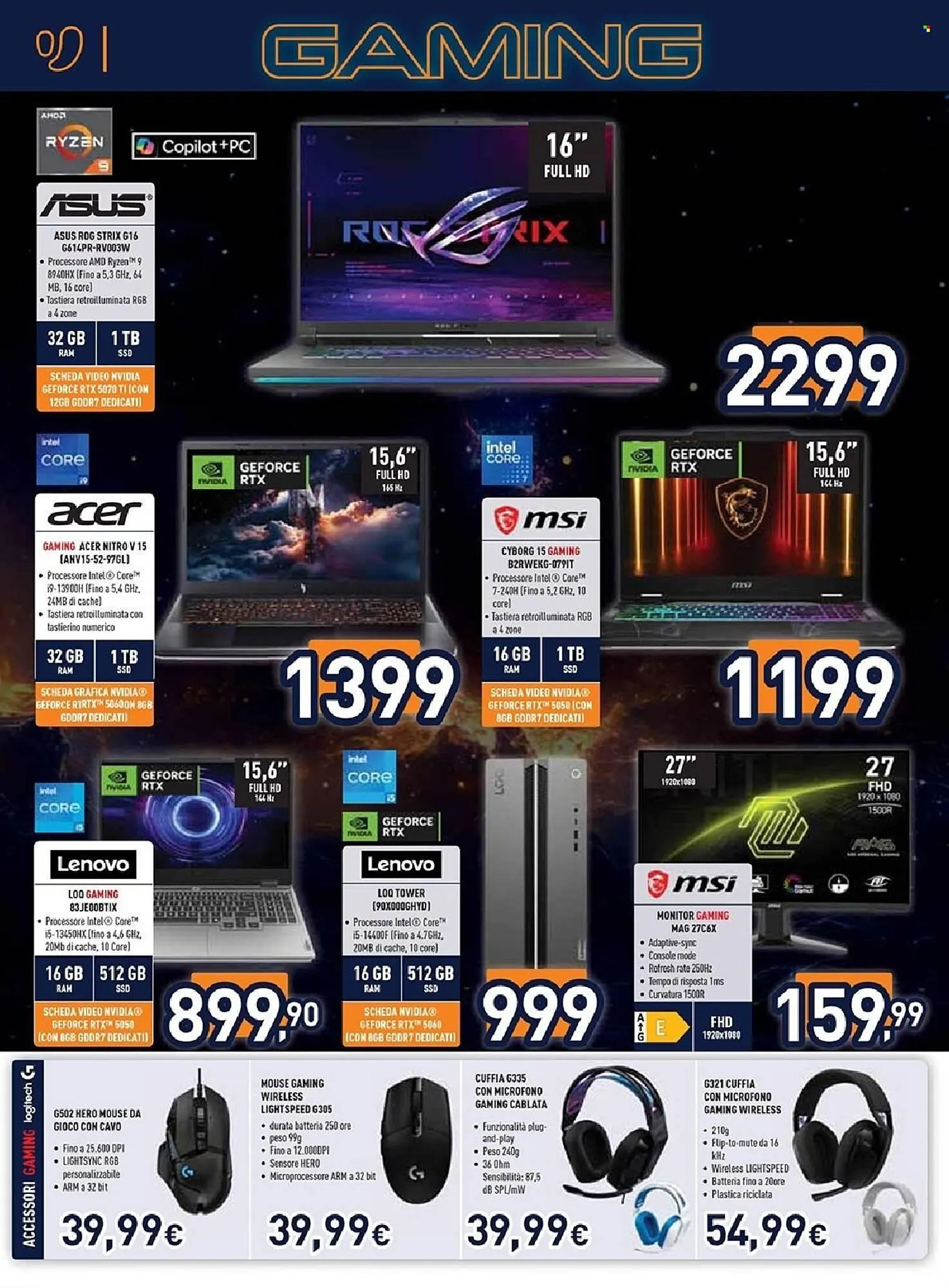 Volantino Unieuro da 13 febbraio a 26 febbraio di 2026 - Pagina del volantino 16