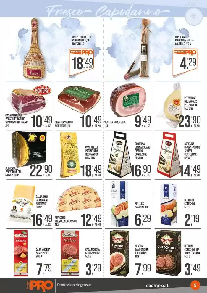 Professione ingrosso. da 26 dicembre a 12 gennaio di 2025 - Pagina del volantino 5
