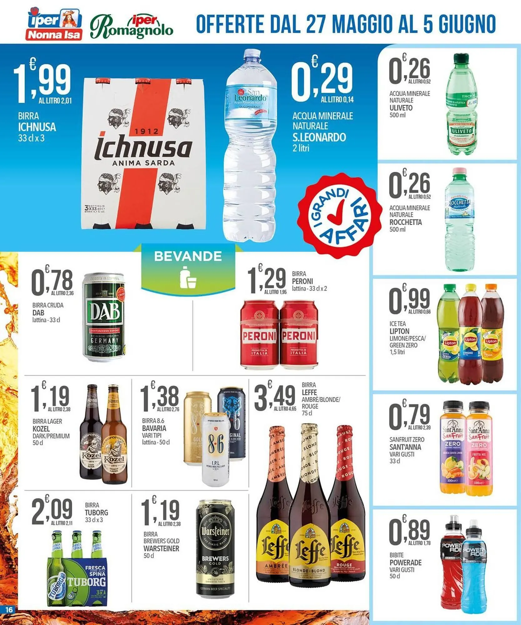 Volantino Iper Nonna Isa da 27 maggio a 5 giugno di 2025 - Pagina del volantino 16