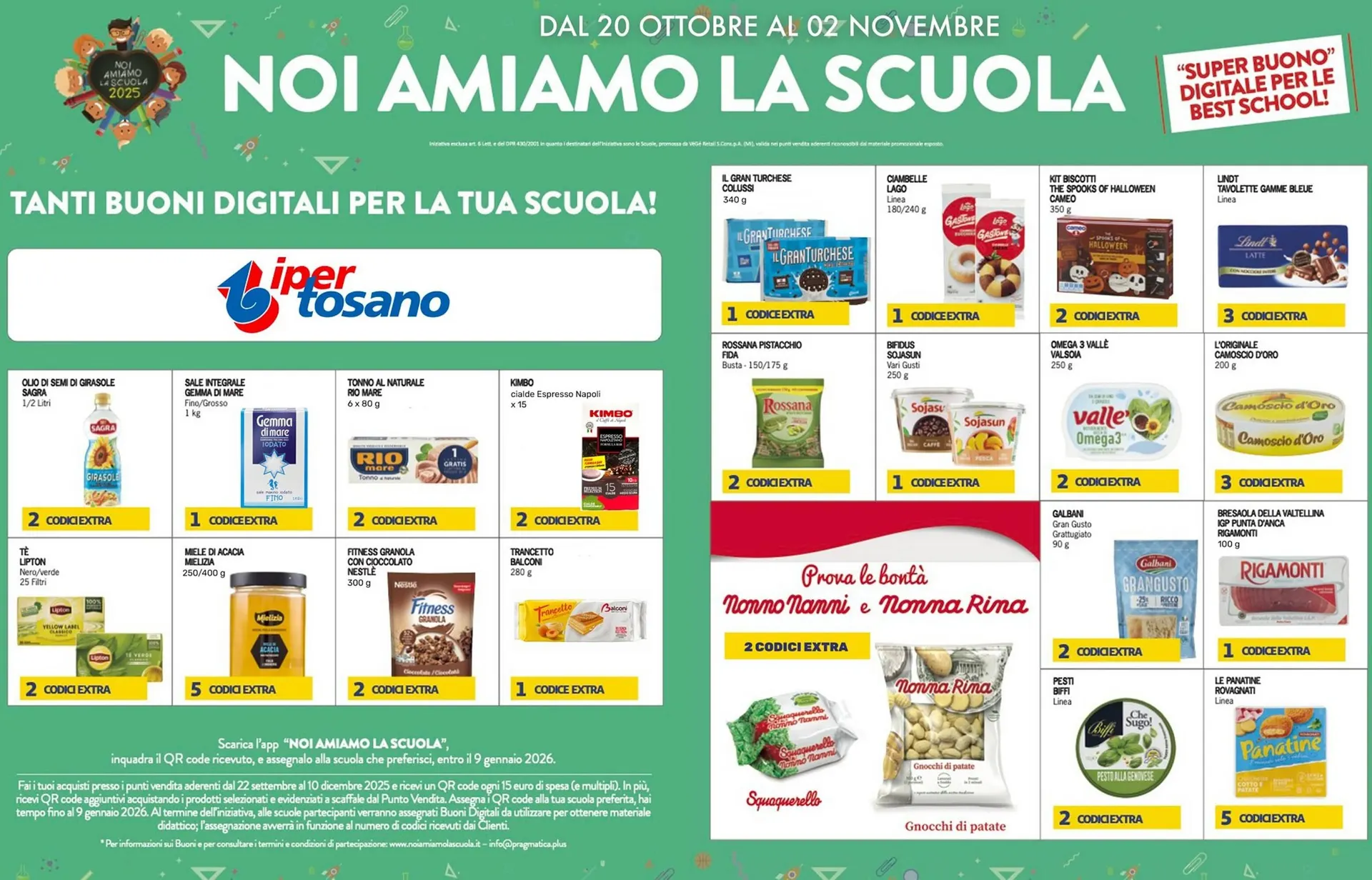 Volantino Iper Tosano da 20 ottobre a 2 novembre di 2025 - Pagina del volantino 1