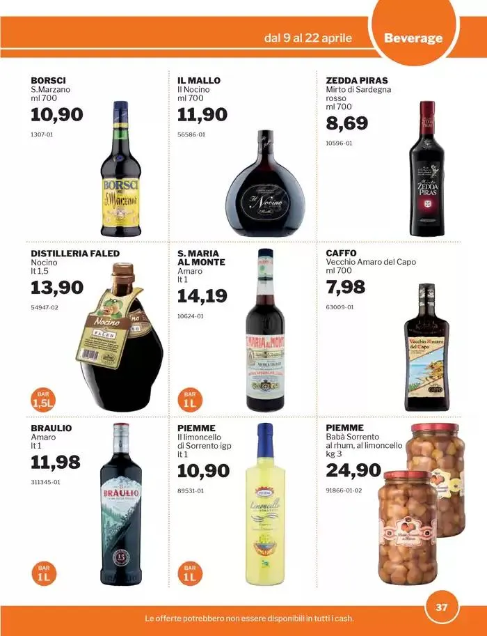 Promozioni da 9 aprile a 22 aprile di 2025 - Pagina del volantino 37