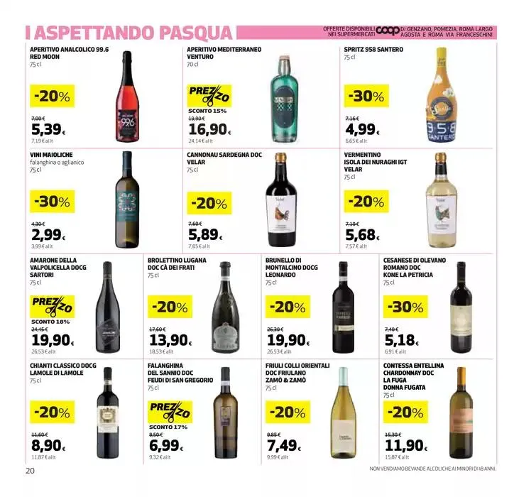 Sconti fino al 50% da 27 marzo a 9 aprile di 2025 - Pagina del volantino 20