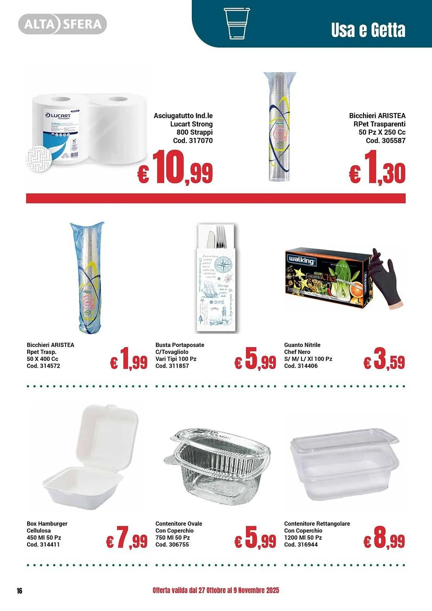 Volantino Centro Cash da 27 ottobre a 9 novembre di 2025 - Pagina del volantino 16