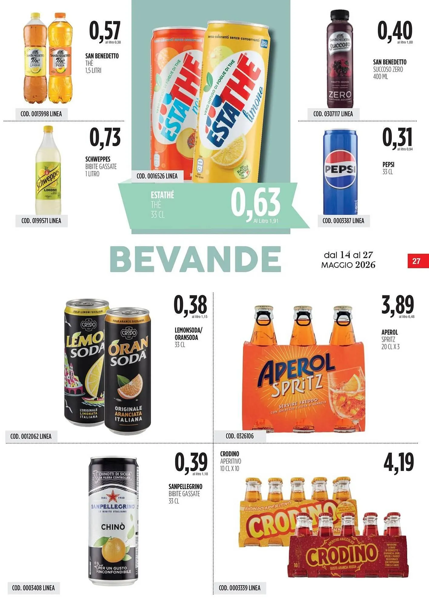 Volantino Carico Cash & Carry da 14 maggio a 27 maggio di 2026 - Pagina del volantino 27