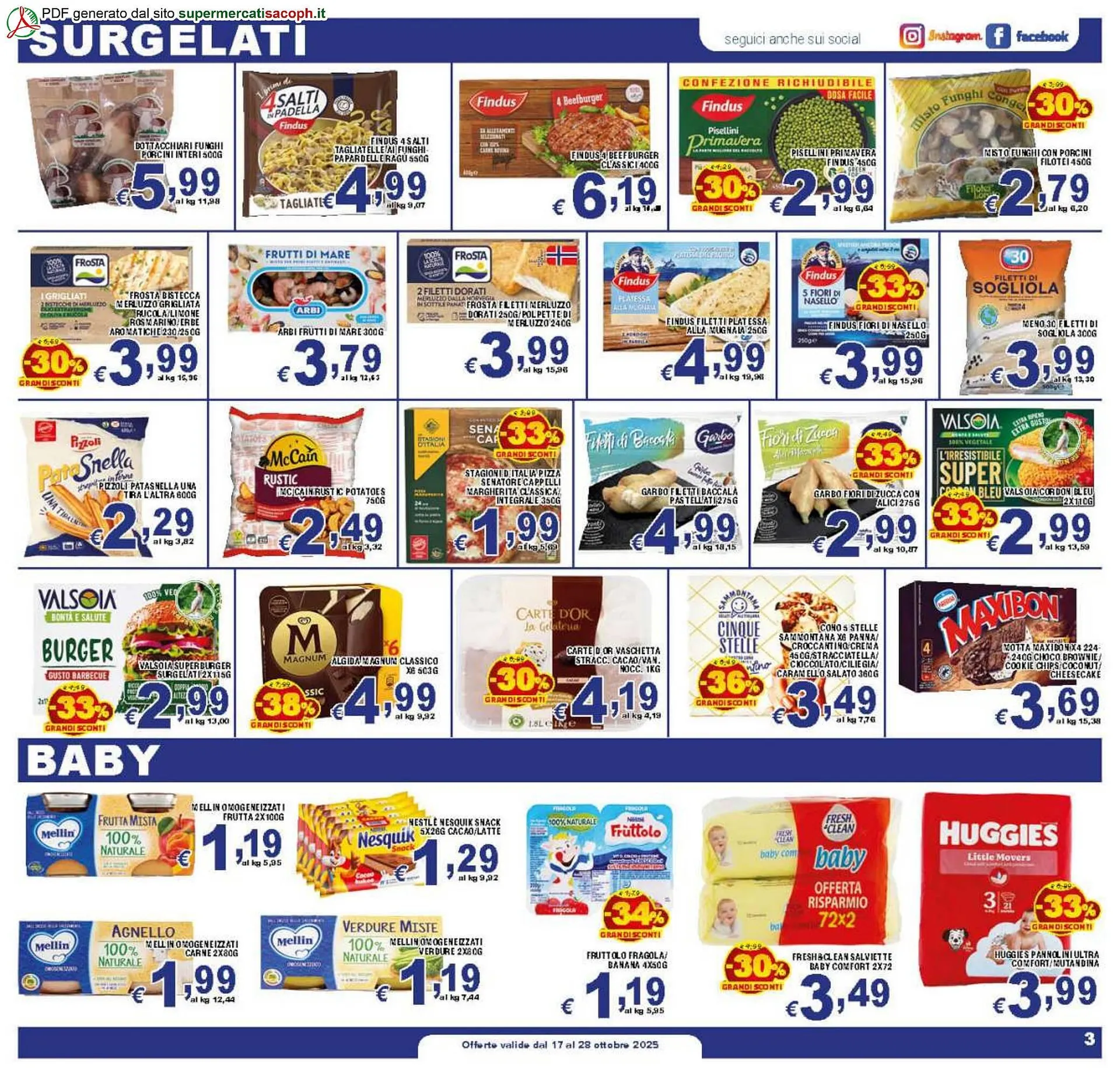 Volantino Sacoph da 17 ottobre a 28 ottobre di 2025 - Pagina del volantino 3