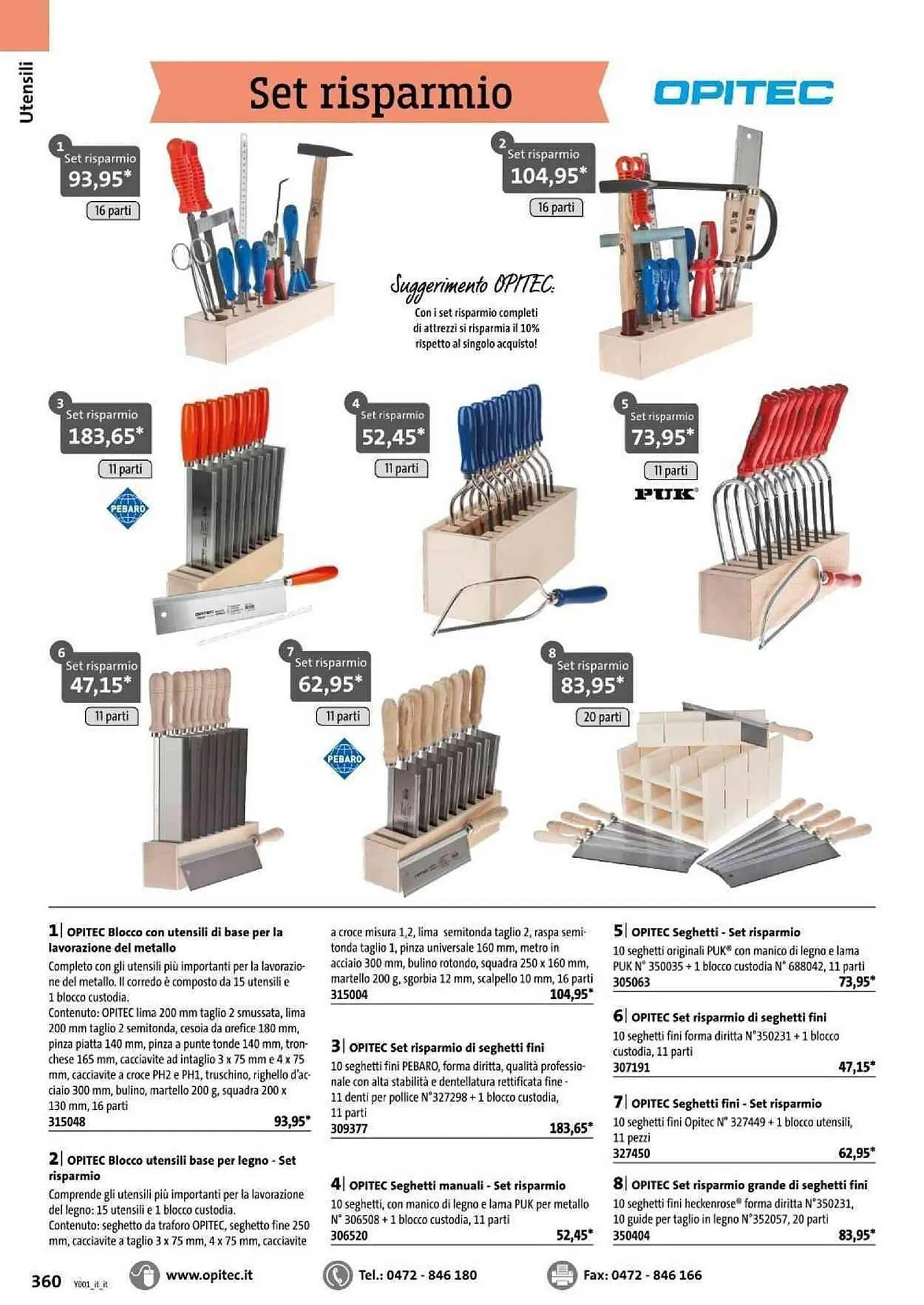 Volantino Opitec da 6 gennaio a 31 agosto di 2024 - Pagina del volantino 360