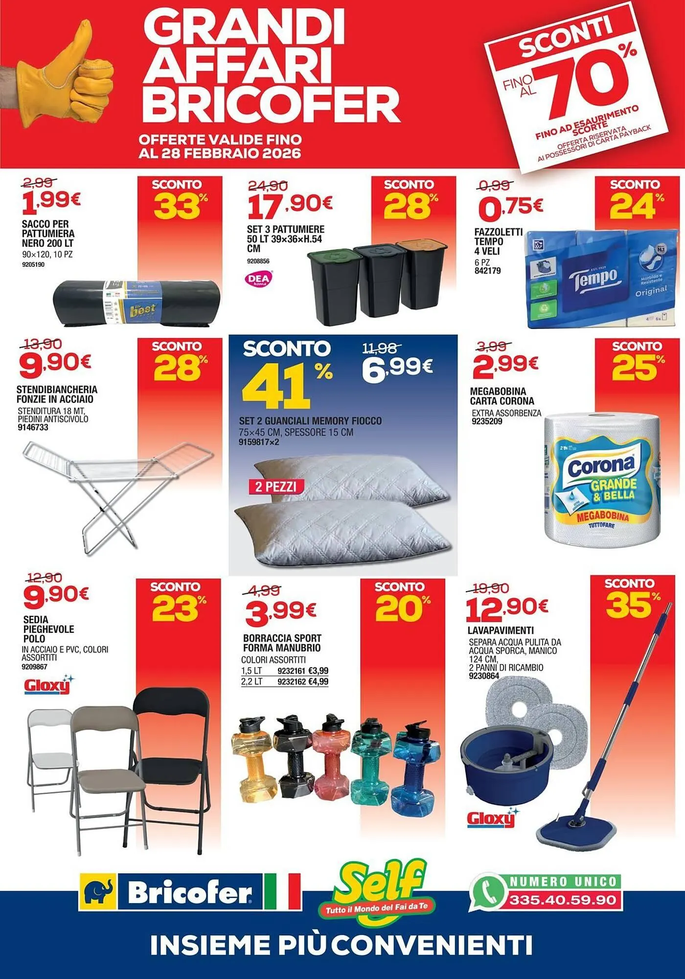 Volantino Bricofer da 27 gennaio a 28 febbraio di 2026 - Pagina del volantino 9