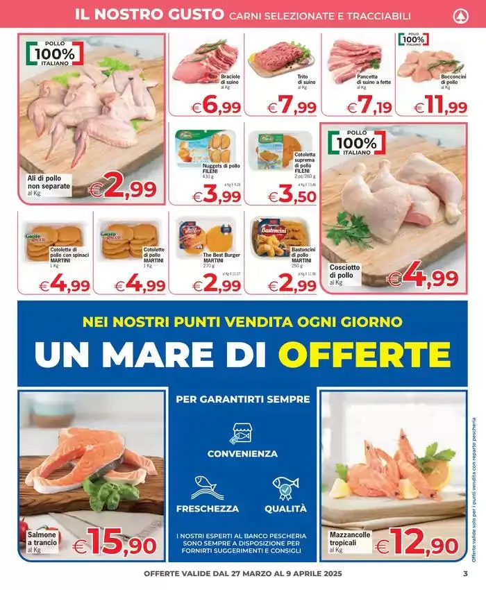 Sconti fino al 40% da 27 marzo a 9 aprile di 2025 - Pagina del volantino 3