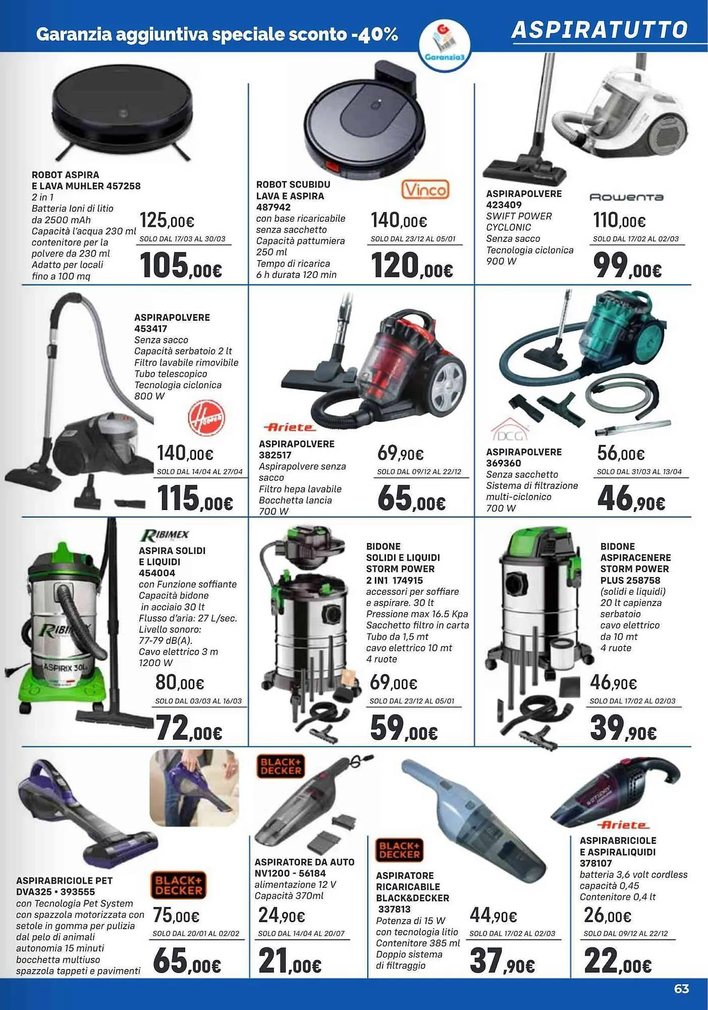 Volantino Orizzonte da 11 febbraio a 30 aprile di 2025 - Pagina del volantino 63