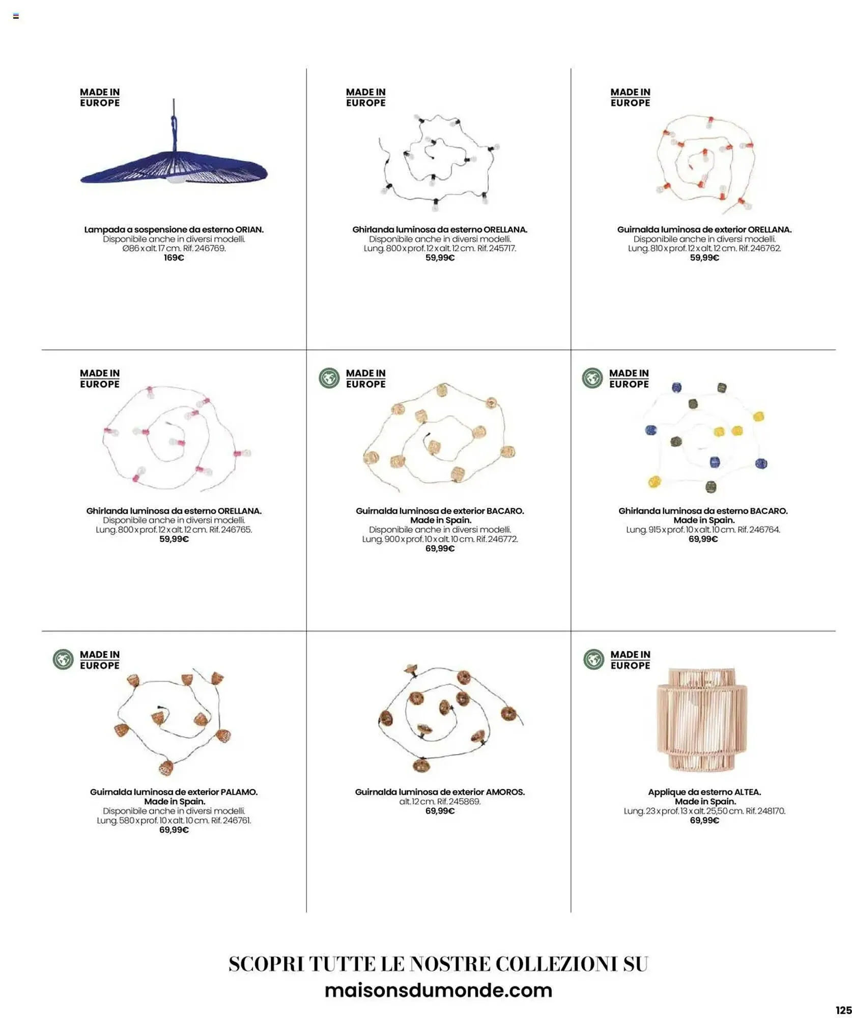 Volantino Maisons du Monde da 17 marzo a 30 settembre di 2025 - Pagina del volantino 127
