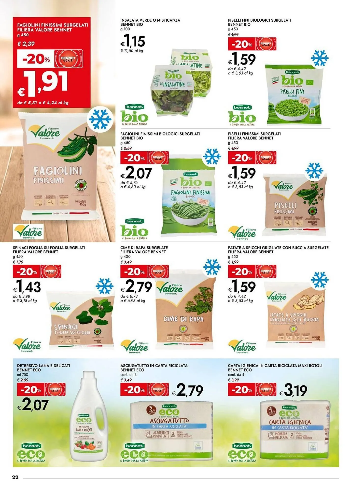 Volantino Bennet da 30 aprile a 14 maggio di 2025 - Pagina del volantino 22