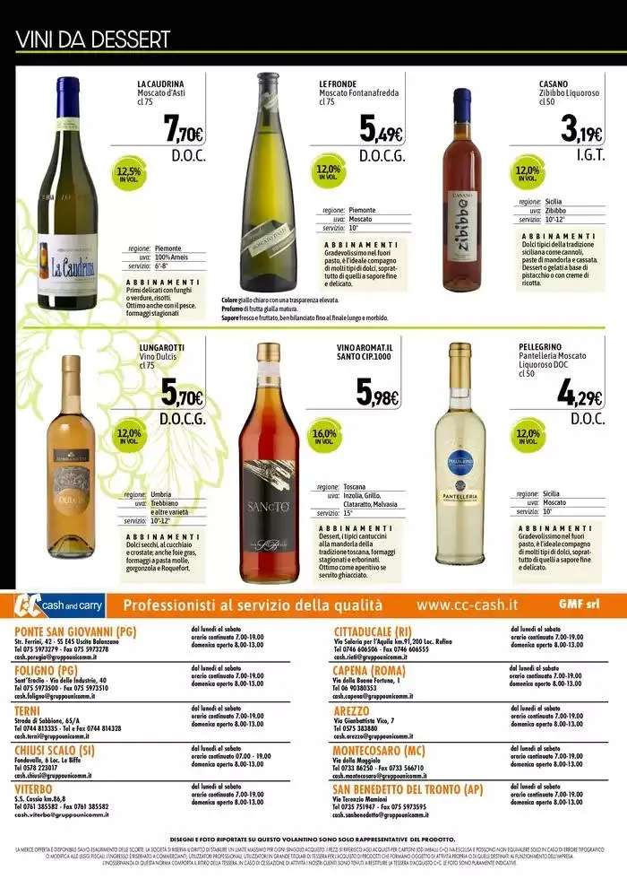 CARTA VINI da 7 aprile a 18 maggio di 2025 - Pagina del volantino 24