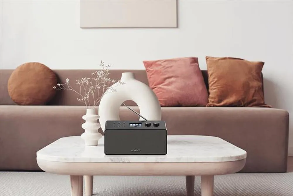 KENWOOD - Radio sveglia CR-ST90S-Nero