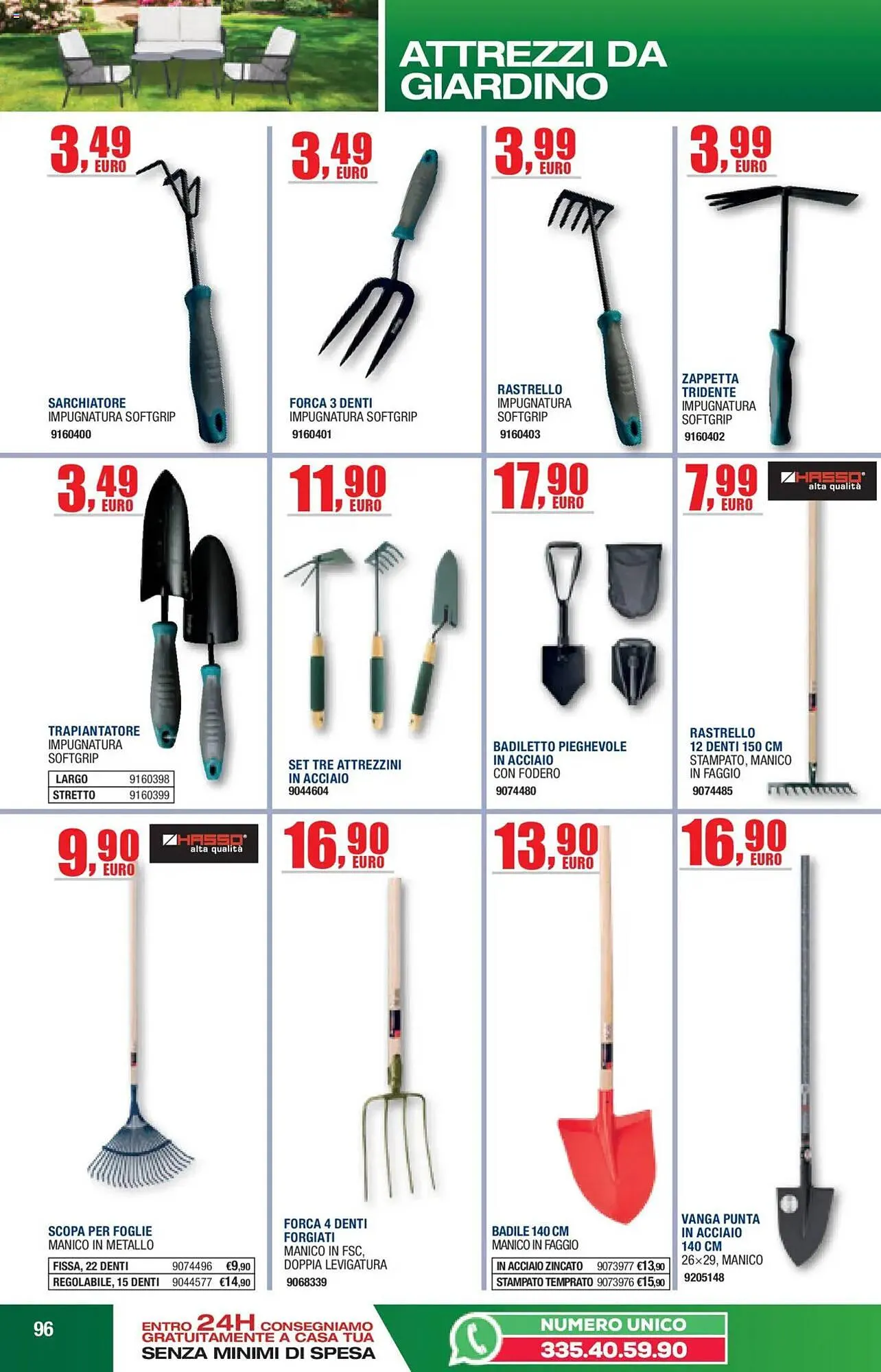 Volantino Bricofer da 27 maggio a 30 settembre di 2025 - Pagina del volantino 96