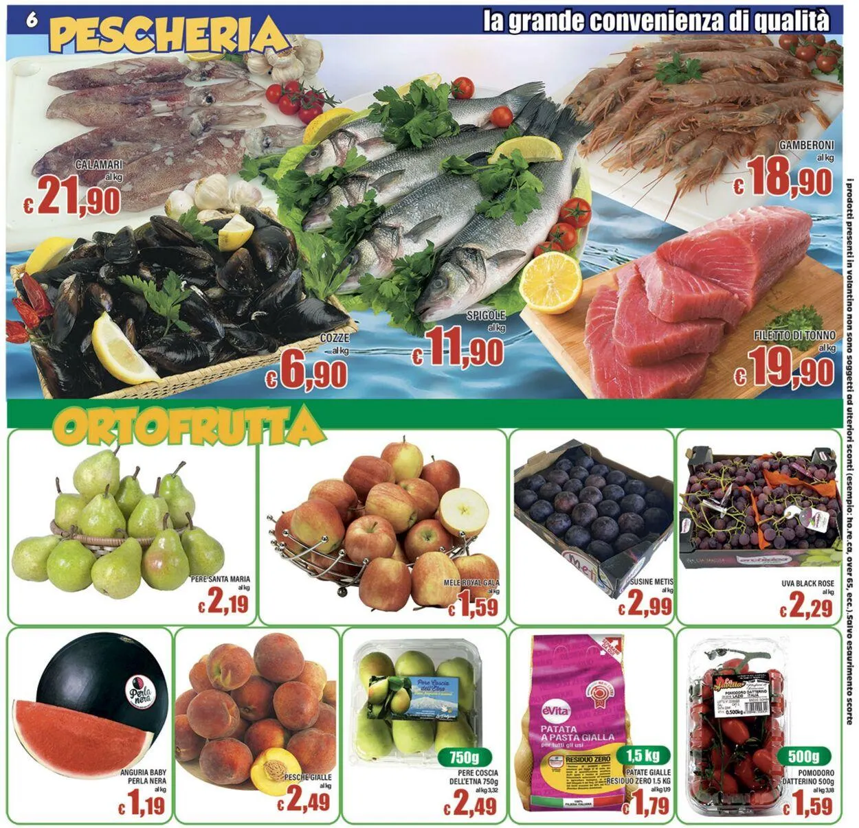 Top Supermercati Volantino attuale da 6 novembre a 20 novembre di 2025 - Pagina del volantino 6